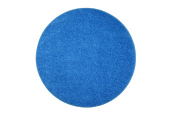 Vopi, AKCIA: 120x120 (průměr) kruh cm Kusový koberec Color shaggy modrý guľatý, modrá, chodba / predsieň
