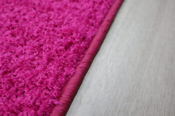 Vopi, AKCIA: 50x80 cm Koberec metráž Color Shaggy ružový - neúčtujeme odrezky z role - obšitý zo všetkých strán, šíře, ružová, ab (mriežka), spálňa