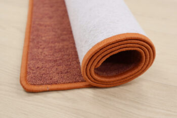 Vopi, Behúň na mieru Astra terra, šíre 200 cm, oranžová, chodba / predsieň