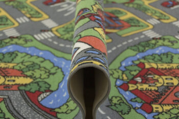 Vopi, Detský kusový koberec Hravé mesto, 250x350, viacfarebná, detská izba