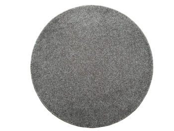 Vopi, Kusový koberec Apollo Soft hnedý kruh, 80x80 (priemer) kruh, hnedá, chodba / predsieň