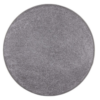 Vopi, Kusový koberec Capri šedý kruh, 67x67 (priemer) kruh, šedá, chodba / predsieň
