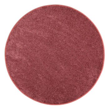 Vopi, Kusový koberec Capri terra kruh, 120x120 (priemer) kruh, oranžová, chodba / predsieň