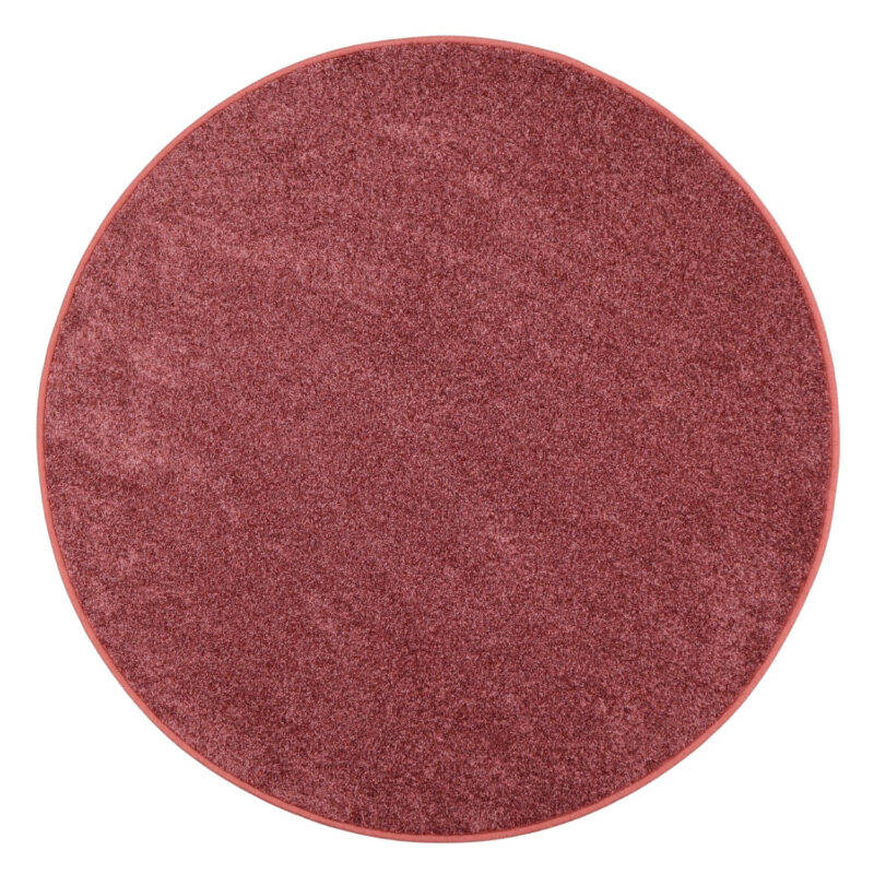 Vopi, Kusový koberec Capri terra kruh, 120x120 (priemer) kruh, oranžová, chodba / predsieň Vopi, Kusový koberec Capri terra kruh, 120x120 (priemer) kruh, oranžová, chodba / predsieň