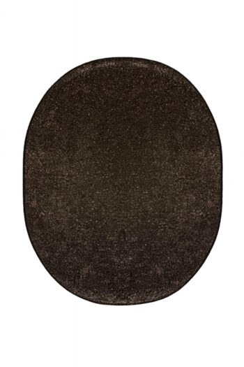 Vopi, Kusový koberec Laguna LUX čokoláda ovál, 133x190 ovál, hnedá, detská izba