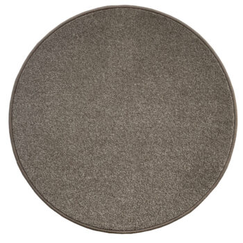 Vopi, Kusový koberec Messina hnedá kruh, 100x100 (priemer) kruh, hnedá, obývacia izba