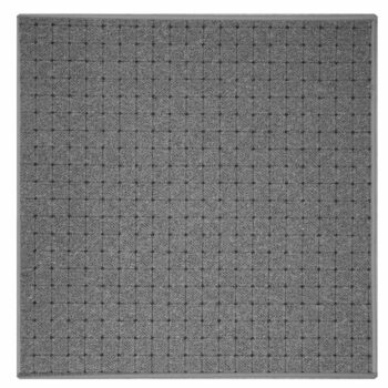 Vopi, Kusový koberec Udinese sivý štvorec, 150x150, šedá, chodba / predsieň