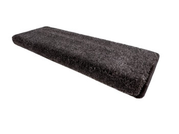 Vopi Nášľapy na schody Laguna LUX čokoláda obdĺžnik, samolepiaci - 25x80 obdĺžnik (rozmer vrátane ohybu)