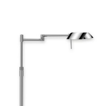 Vyberaná stojaca LED lampa FINN chróm