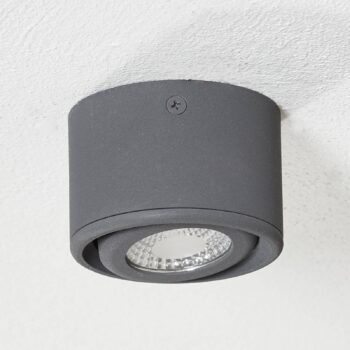Výkyvná hlava – LED Downlight Anzio, antracit
