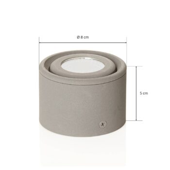 Výkyvná hlava – LED Downlight Anzio, antracit