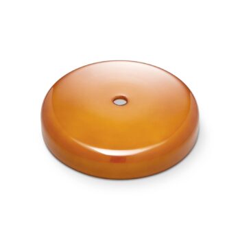 Výletná LED dobíjacia stolná lampa, zelená / oranžová, mramor, sklo, IP44