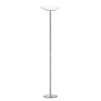 Vysokokvalitné LED stojacia lampa Mika nikel-chróm