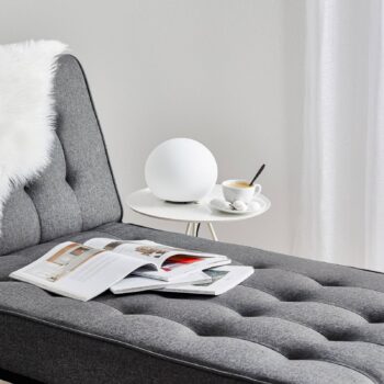 WEVER & DUCRÉ Dro 2.0 stolová lampa čierna a biela