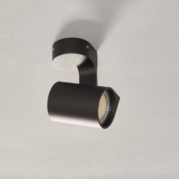 WEVER & DUCRÉ Sqube 1.0 PAR16 stropné reflektory čierne