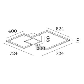WEVER & DUCRÉ Venn 2.0 stropný 47W 2 700K biely
