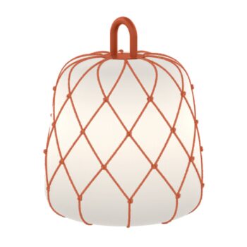 WEVER & DUCRÉ tienidlo Costa 2.0, oranžová, lano, Ø 28 cm