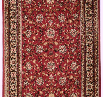 Weltom, Behúň na mieru Samira New 12003-023 red, šíre 120 cm, červená, chodba / predsieň