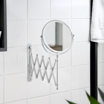 Wenko Zväčšovacie nástenné zrkadlo, 17 cm