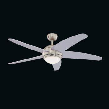 Westinghouse Bendan ventilátor so svetlom, strieborný