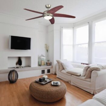 Westinghouse Bendan - ventilátor v tmavo cínovej farbe
