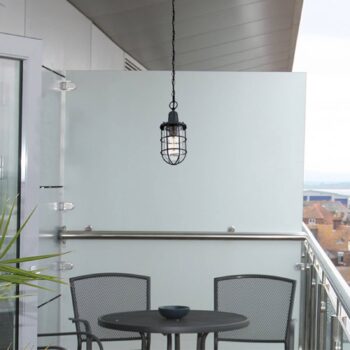 Westinghouse Crestview vonkajšia lampa, klietka