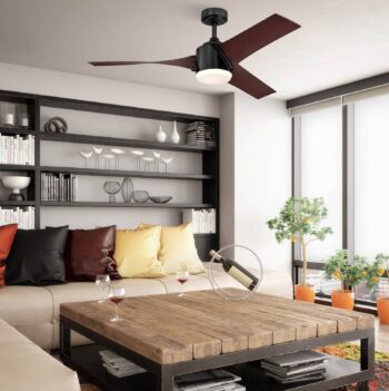 Westinghouse Evan stropný ventilátor s LED osvetlením