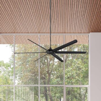 Westinghouse Widespan, stropný ventilátor čierny