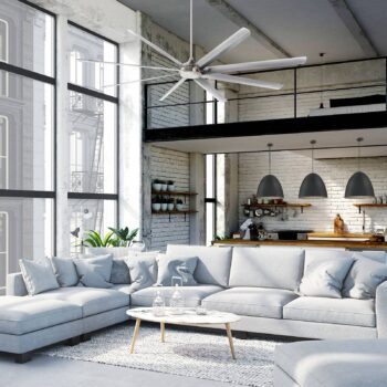 Westinghouse Widespan stropný ventilátor, nikel