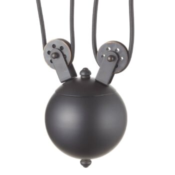 Westinghouse závesná lampa Iron Hill, čierna, 3pl.