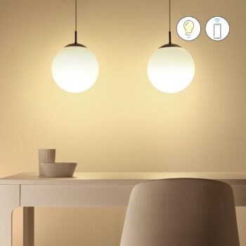 WiZ A60 LED lampa matná WiFi E27 8,5W RGBW