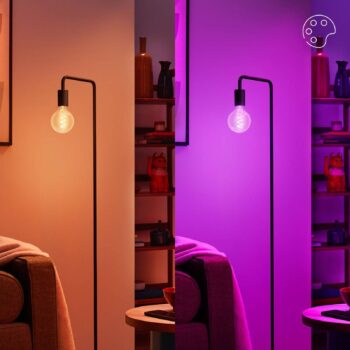 WiZ G95 LED filament globe WiFi E27 6,3W RGBW