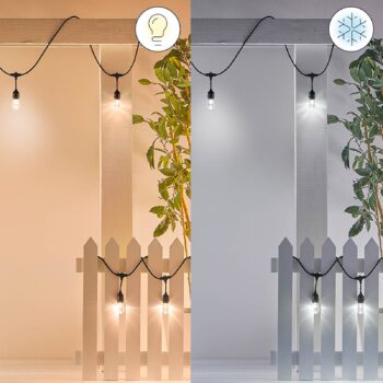 WiZ String Lights LED vonkajšia svetelná reťaz, 14,8 m, CCT, RGB