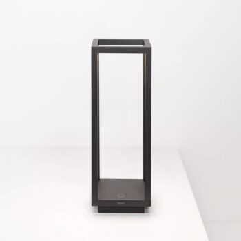 Zafferano Home LED lucerna batérie IP54 tmavosivá