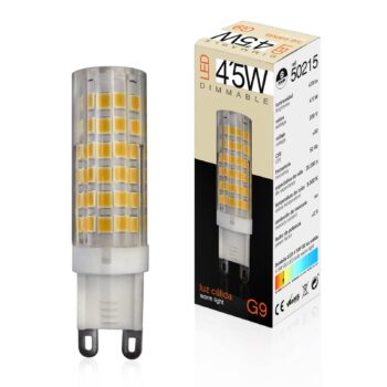 Základňa LED G9 4,5 W 3 000 K stmievateľná