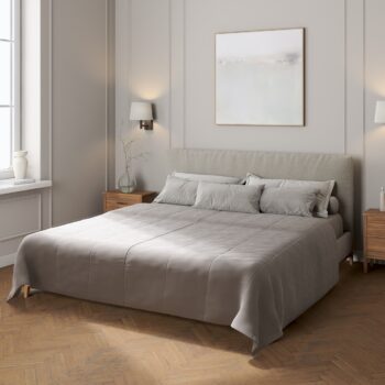 Zamatový prehoz Velvet, Grå, Velvet, 704-11