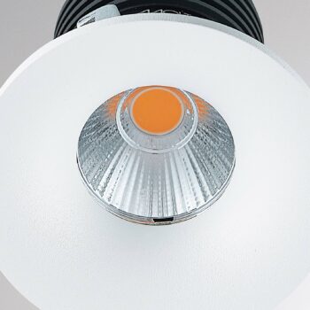 Zapustené LED Ivy Round 7 W 3 000 K 40° biele