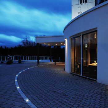 Zapustené podlahové LED Basic Round IP67 3 000 K