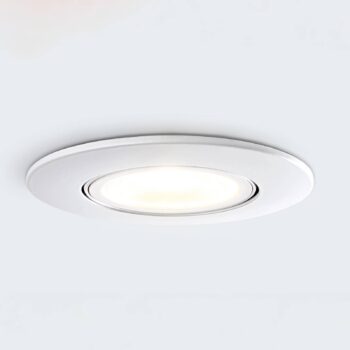 Zapustené stropné LED svetlo DL8002, otočné 38°