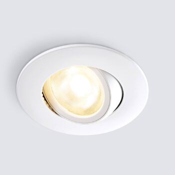 Zapustené stropné LED svetlo DL8002, otočné 38°
