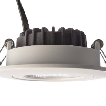 Zapustené stropné LED svietidlo Dione 3 000K biela