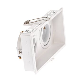 Zapustené svetlo Hyde 2-pl. otočné v bielej