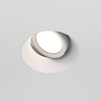 Zapustené svetlo Maytoni Dot white round 11,8 x 9 cm hliník GU10
