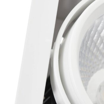 Zápustné svietidlo Arcchio Adin LED, 4 000 K, 25,9 W, biele
