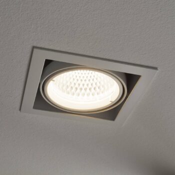 Zápustné svietidlo Arcchio Adin LED, 4 000 K, 25,9 W, biele