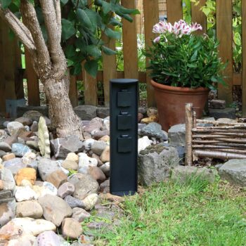 Zásuvka stĺpiková, 3 prípojky, max. 3 500 W