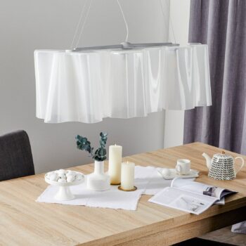 Záv. lampa Artemide Logico 3pl dĺžka 100 cm biela