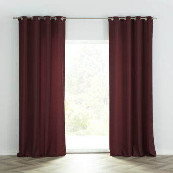 Záves BASIC s kolieskami 140x280 cm bordová 1 ks., 140 x 280 cm