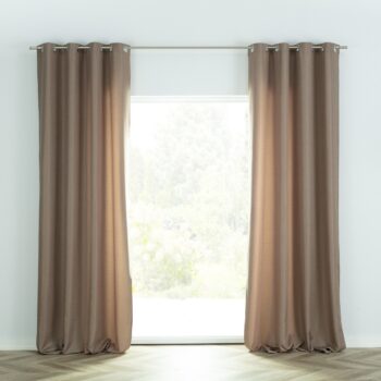 Záves BASIC s kolieskami 140x280 cm cappuccino 1 ks., 140 cm x 280 cm