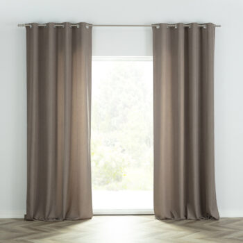 Záves BASIC s kolieskami 140x280 cm svetlohnedy 1 ks., 140 cm x 280 cm